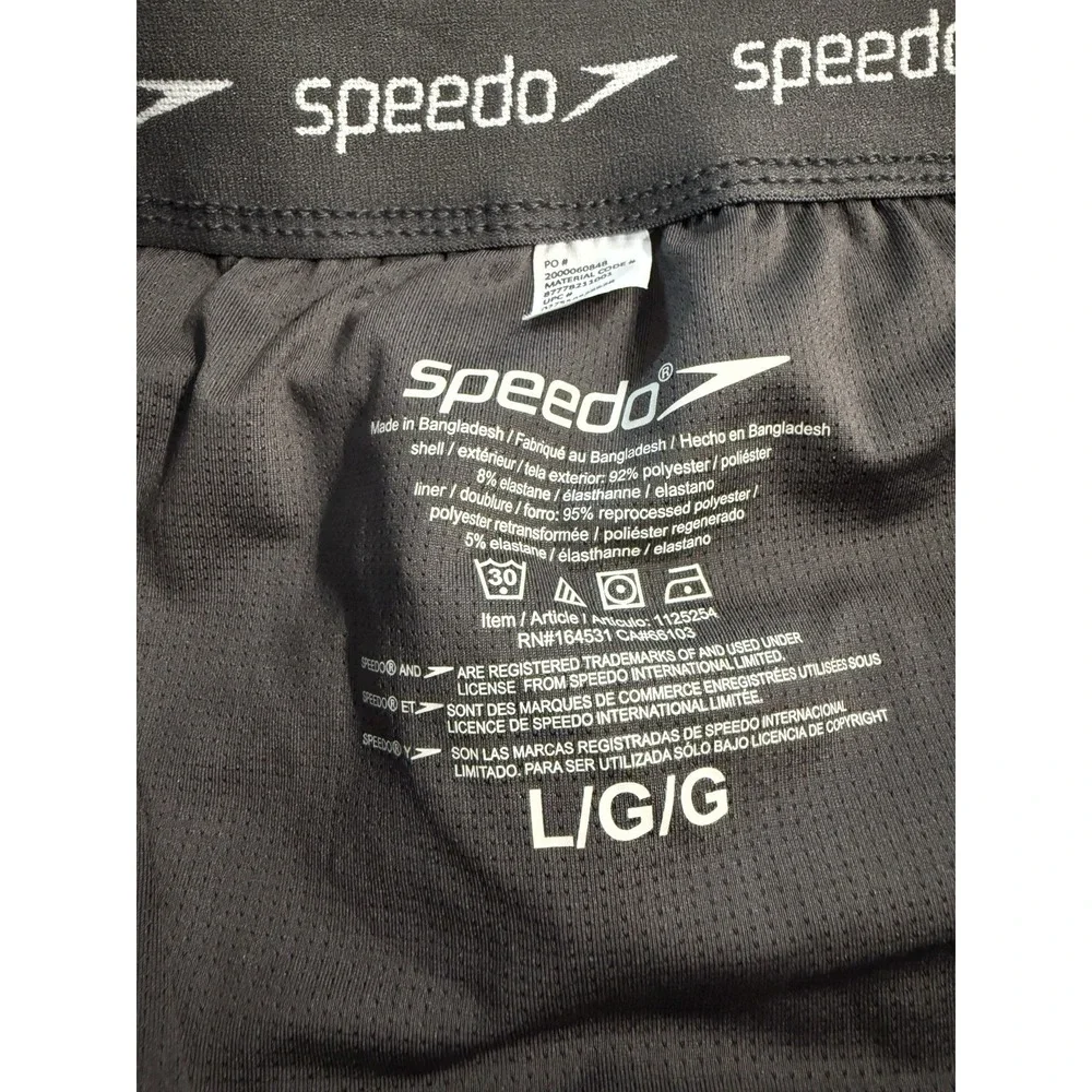 Speedo Tech Volley Swim Trunks ‎ Size Large